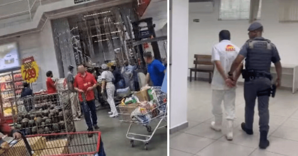 Luto no Assaí: Funcionário Tira A Vid4 de Várias Pessoas Dentro Do Mer...Ver mais