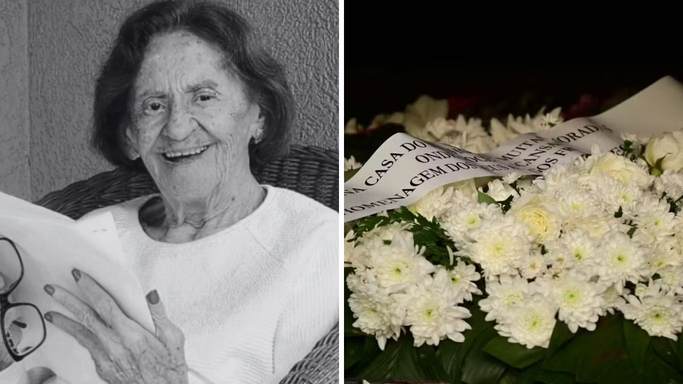 Este detalhe ao lado do caixão de Laura Cardoso assust0u a todos: ‘Pedaço de…Ver mais