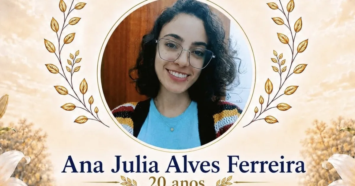 Falece, aos 20 anos, Ana Júlia Alves Ferreira… Ver mais