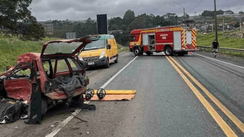 Ac1dente Entre Carro E Caminhão Acaba Deixando Vítima Fat4l Mas, Ao Lado Da Pista, Algo Chama A Atenção Dos… Ver Mais